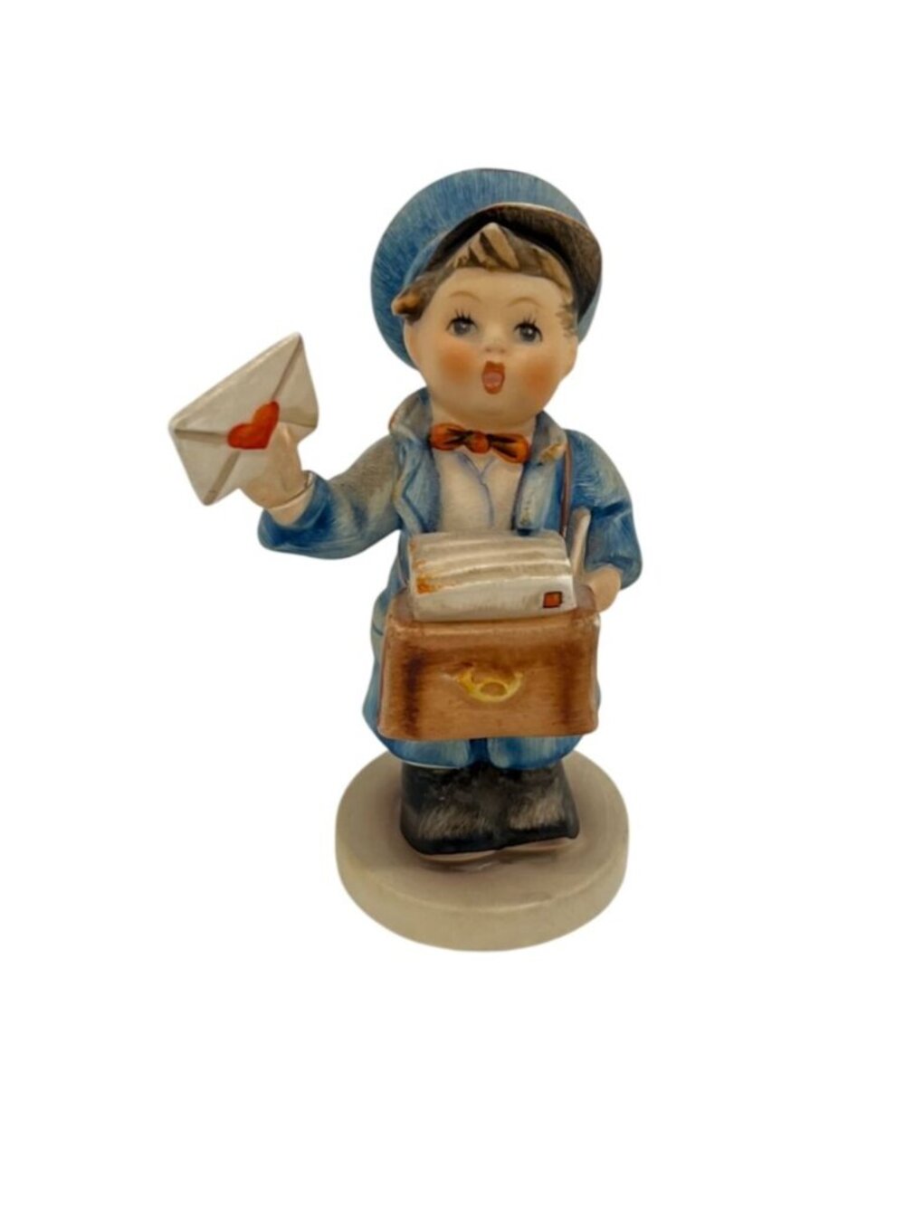 Goebel Hummel Figurine Postman Currier 119 Porcelain Collectible Vintage